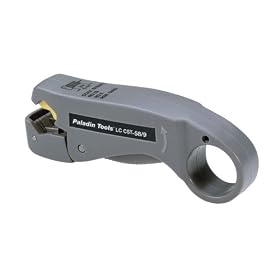 Paladin 1257 LC CST 2-Level Coax Stripper, RG59/RG6/RG6-Quad