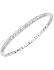 Diamond Bangle in 18kt White Gold Carat Total Weight 1.20