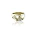 Kabana Yellow-gold New 14k Mother Of Pearl Diamond Ring