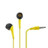 EMPIRE Pantech Burst 3.5mm Stereo Earbud Headphones (Yellow) [EMPIRE Packaging]