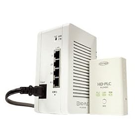 �R���K(�A���C�h�e���V�X) HD-PLC�A�_�v�^�Z�b�g �M�K�r�b�g�C�[�T�l�b�g4�|�[�g���� �����ߓd�@�\����! CG-PLCHD04GRS