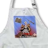 Heston Guns N Moses - Medium Length Apron With Pouch Pockets 22w...