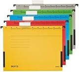 Produkt-Bild: Leitz 1986 Alpha H&auml;ngetasche mit Fr&ouml;schen 5er Pack gr&uuml;n