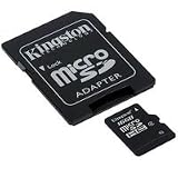 Kingston 16 GB Class 4 MicroSD Flash Card with SD Adapter SDC4/16GB