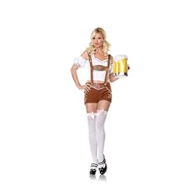 Sexy Adult Womens Halloween Costumes Beer Maid Tavern Wench Girl Oktoberfest Beer Garden Costume Theme Party Couples Outfit Leg Avenue