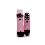 MYCARRYINGCASE Pink Silicon Sleeve Protector for PS3 Move Controller