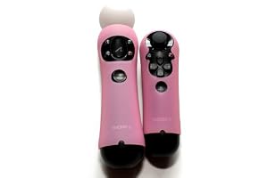MYCARRYINGCASE Pink Silicon Sleeve Protector for PS3 Move Controller (2 Pack)