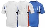 RONHILL Advance S/S Men's Running Crew , S, ULTRAMARINE/TITANIUM