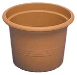 Produkt-Bild: Euro3Plast 1194.01 Pflanzk&uuml;bel "Vaso Cilindro", Durchmesser 70 cm, terra