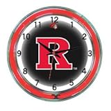 IMAGE OF Rutgers Scarlet Knights Neon Wall Clock - 18