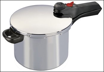 Manttra 5 Quart Quick & Easy Stainless Steel Pressure Cooker