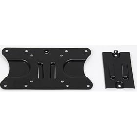 VideoSecu LCD Monitor Flat Panel TV Wall Mount VESA 200x100 load 66lbs (Black)