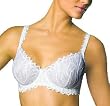 Bali Lace Desire Embroidered Underwire Bra No-Slip Straps # 3314