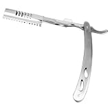 Mens Barber Professional Stainless Steel Straight Edge Sharp Shaving Razor Replaceable Blade Hair Shaper 31WLD74cqQL. SL160 Mens Barber Professional Stainless Steel Straight Edge Sharp Shaving Razor Replaceable Blade Hair Shaper