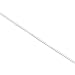 Sterling Silver 3.5 MM Round Omega Chain