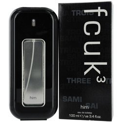 Fcuk 3 By French Connection Edt Spray/FN206625/3.4 oz/men/