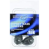 South Bend Eco-Weights Non-Lead Dipsey Bass Cast Sinker (Black)