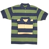 Nautica Big & Tall Cliffside Pique Stripe Polo Shirt