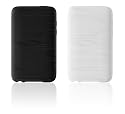 Belkin Apple iPod Touch 2G Silicone Sleeve Textured schwarz/weiß  2er Pack