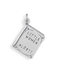 Sterling Silver Little Women Book Charm