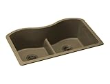 IMAGE OF Elkay ELGULB3322MC0 Harmony E-Granite Undermount Sink, Mocha