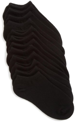 Jefferies Socks Little Girls'  School Uniform Low Cut Seamless Sock  (Pack of 6)