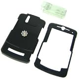 PCMICROSTORE Brand Motorola Q9m / Q9c (NOT compatible with Motorola Q Global / Q9h) Solid Snap-On Case Cover with Removable Swivel Belt Clip