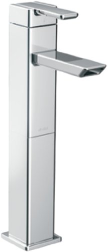 Moen CA6711 90-Degree One-Handle Low Arc Bathroom Faucet, Chrome