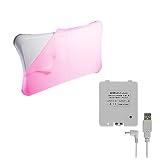 Nintendo Wii Fit PINK Silicone Skin Sleeve for the Wii Fit board w/ 2800maH Rechargable Battery Pack