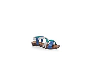 MARIELLA Sandalias planas (Azul Marino)