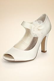 Peep Toe Floral Corsage High Heel Shoes