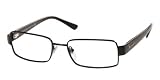 AUTHENTIC BVLGARI 1013 128 MATTE BLACK METAL EYEGLASSES by