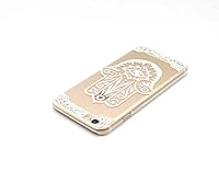 6 Case,iPhone 6 Case -LUOLNH (Henna) Hamsa Hand of Fatima Mary Ohm Clear Pattern Premium ULTRA SLIM Hard Cover for iPhone 6 (4.7) from LUOLNH
