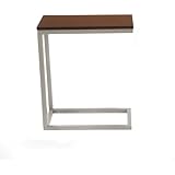 Camden Collection Bay Shore Collection Modern Side Table, Espresso