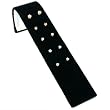 Black Velvet Earring Ramp Holds 5 Pair Jewelry Display