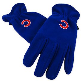 Chicago Cubs Kids Royal Fleece Gloves