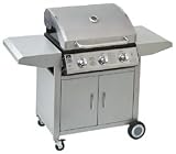 Produkt-Bild: Landmann 12739 Edelstahl Gasgrill Grillwagen mit 3 aluminierten Stahlbrennern