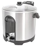 Masterbuilt 20010306 Stainless Digital Electric Turkey Fryer with Valve