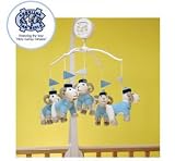NORTH CAROLINA TARHEELS NCAA Infant BABY MOBILE Shower Gift New
