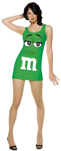 Costumes For All Occasions Gc4043 MM Tank Dress Green Adult
