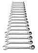 16 pc. Metric Combination Ratcheting GearWrench? Set KDT-9416