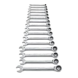 Gear Wrench 9416 16-Piece Metric Master Ratcheting Wrench Set by KD Tools