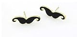 Best buy Charmed by Stacy Black Mustache Earrings