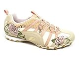 Skechers Womens Bikers Flower Girl Natural/Taupe 99999028 NTTN 5 UK