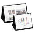 Flip N Tell Horizontal Easel, 11"x8 1/2", Black (LIO39008) Category: View Binders