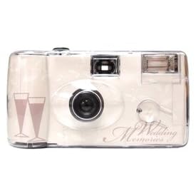 Champaign Cream Disposable Wedding Camera - 12 Pack by 