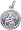 Madonna and Child Charm, Sterling Silver