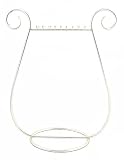 NECKLACE DISPLAY / HOLDER - SILVER ~ 18 SETS OF HOOKS
