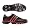 Adidas Powerband Sport Golf Shoes : Black - Metallic Silver - Dark Red 9 M