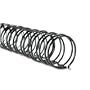 WireBind Wire Binding Combs, 3/8"" Diameter, Black, 100 Combs per Box (GBC9775018)